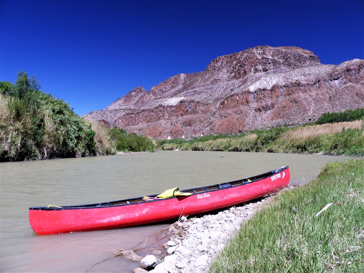3 tps in the distance w canoe