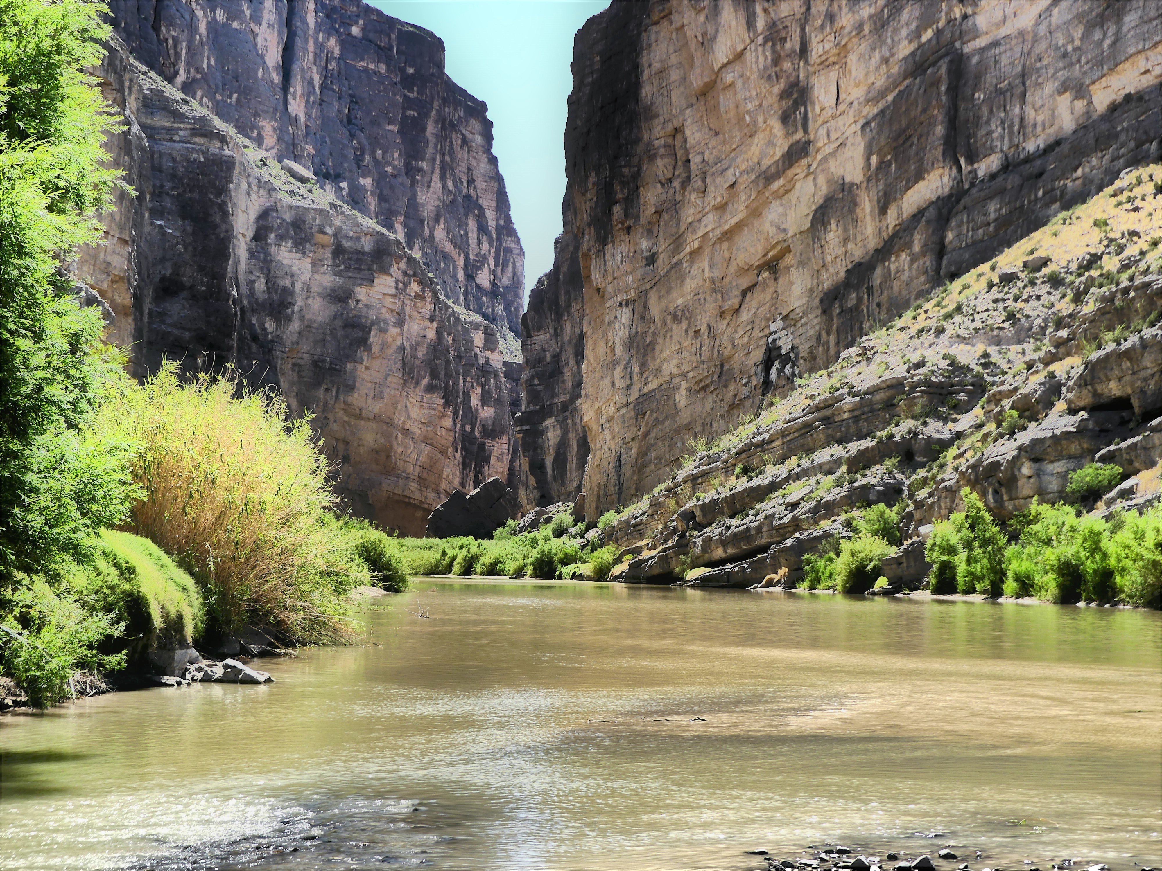Santa Elena Canyon opening