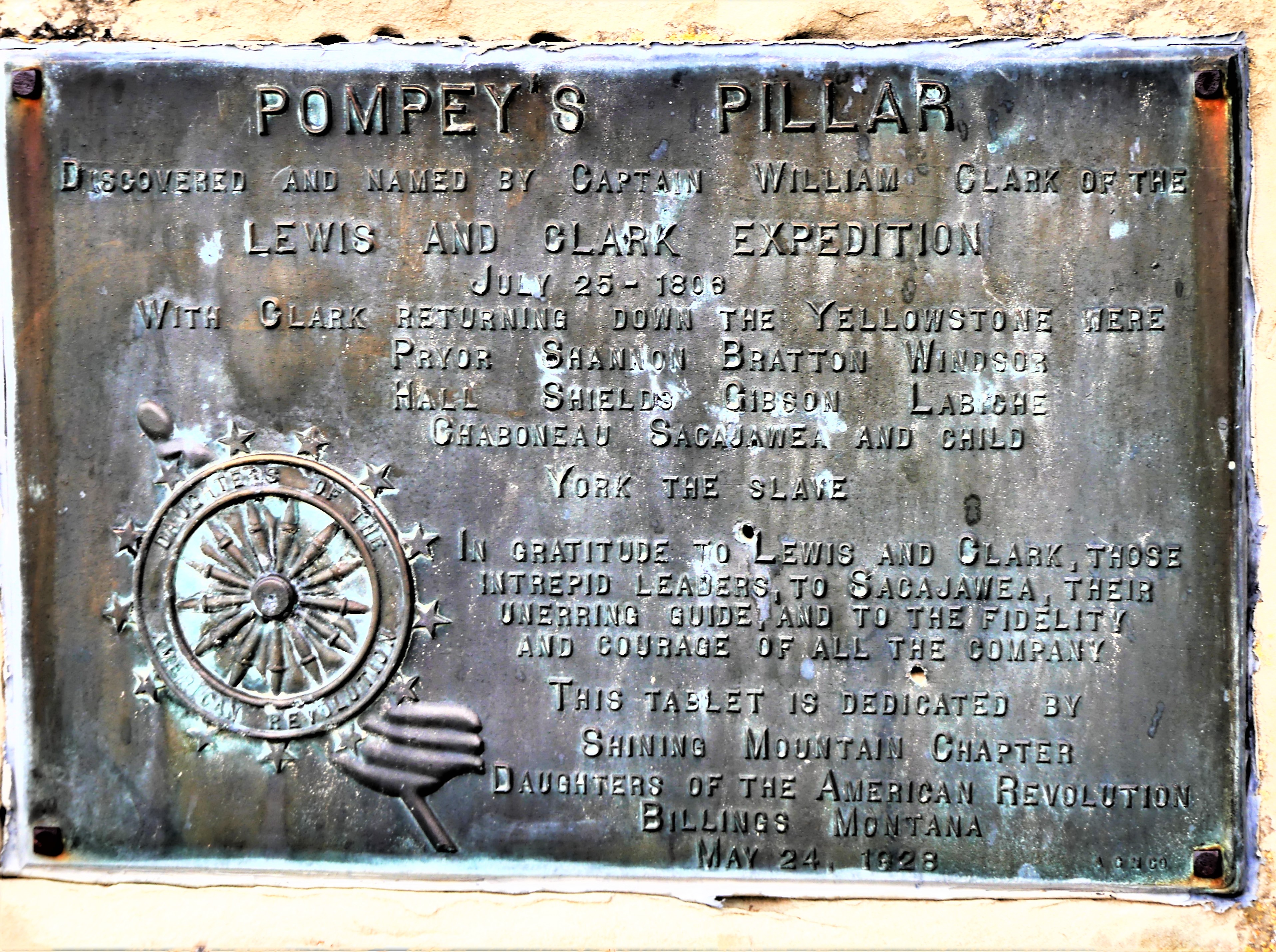 pillar plaque