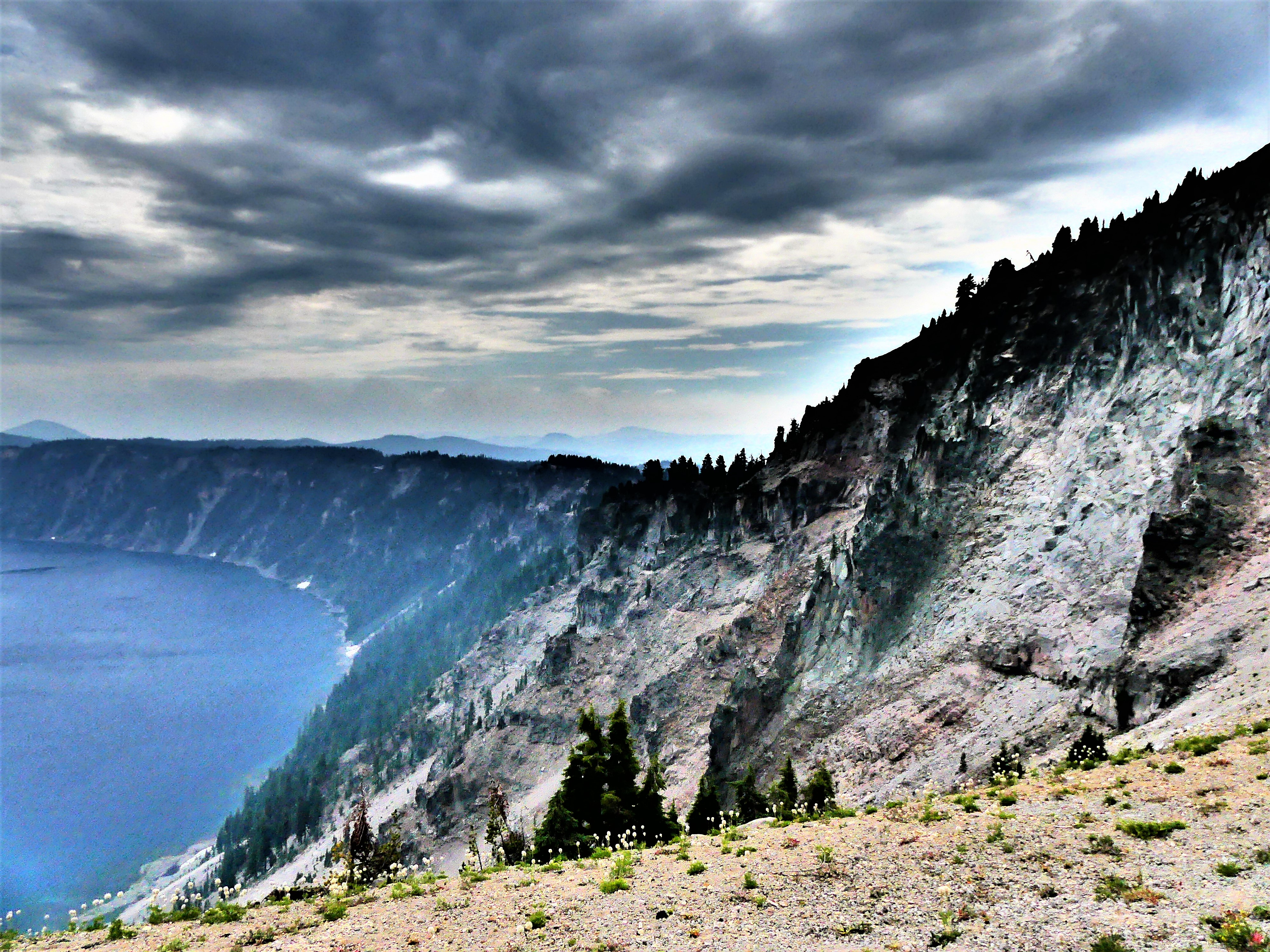 Lookout over caldera