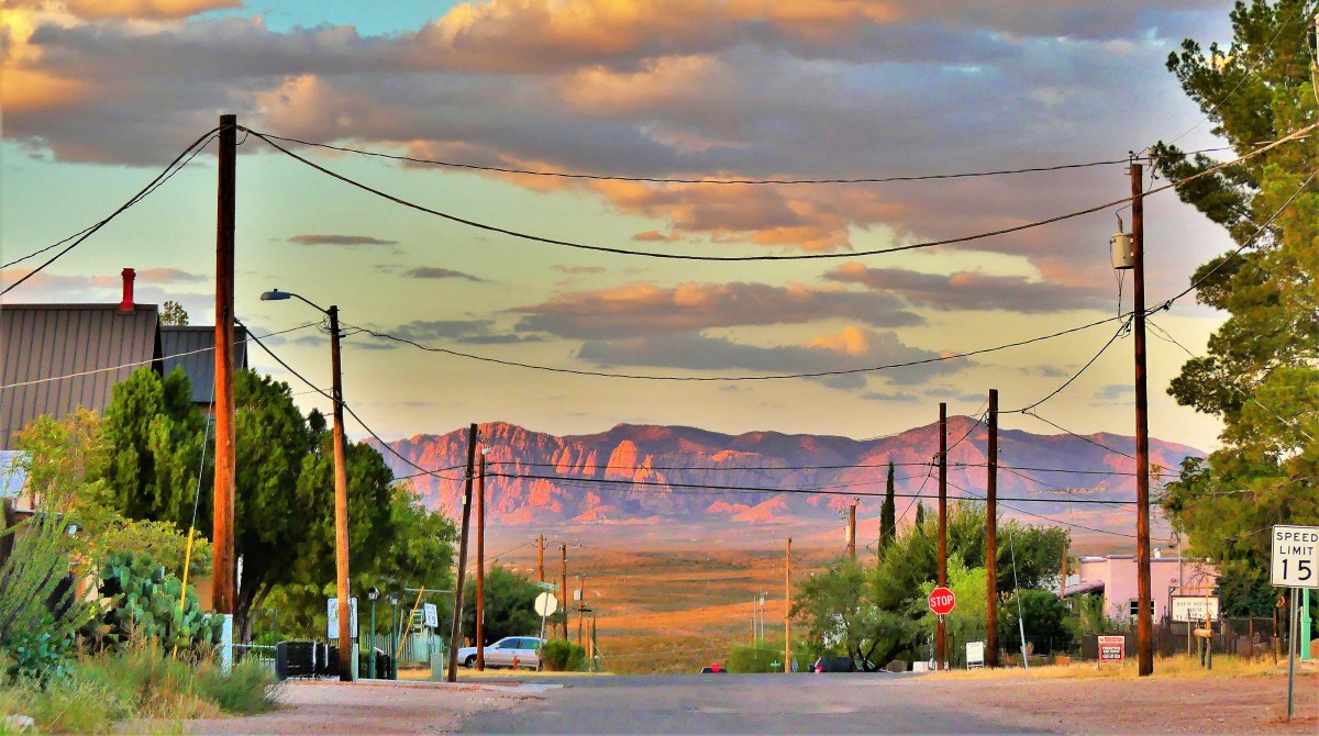 sunset over tombstone (2)