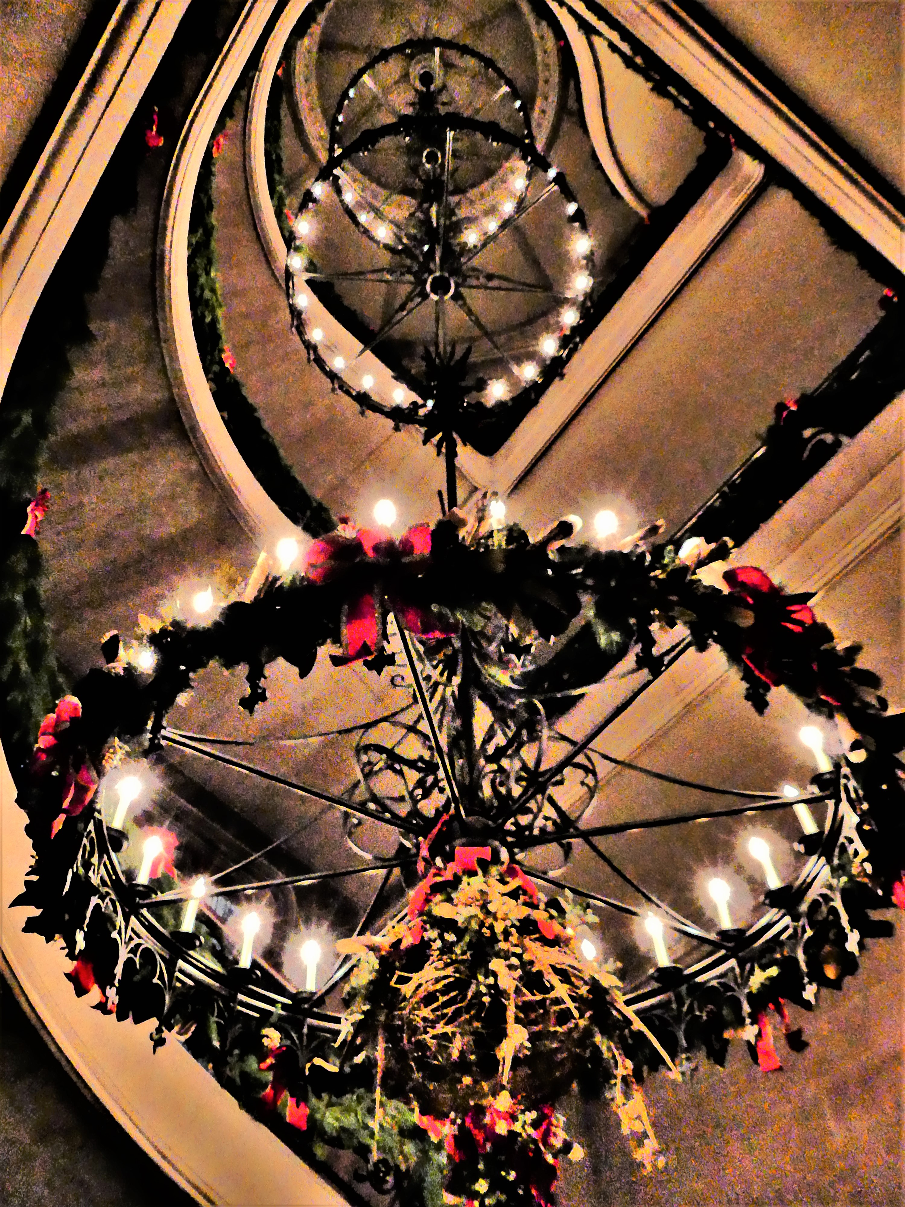 chandeliers