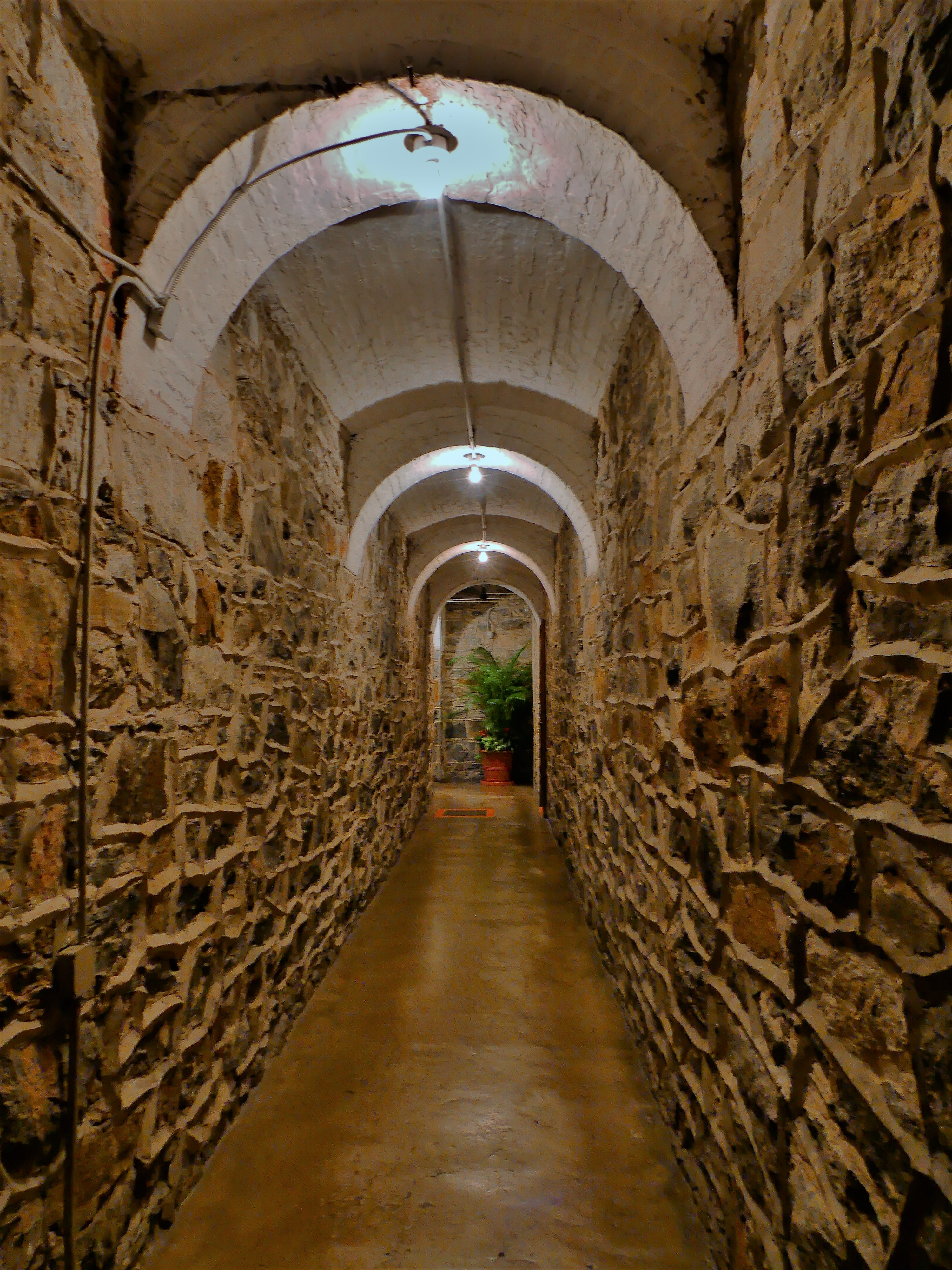 Stone Hallway
