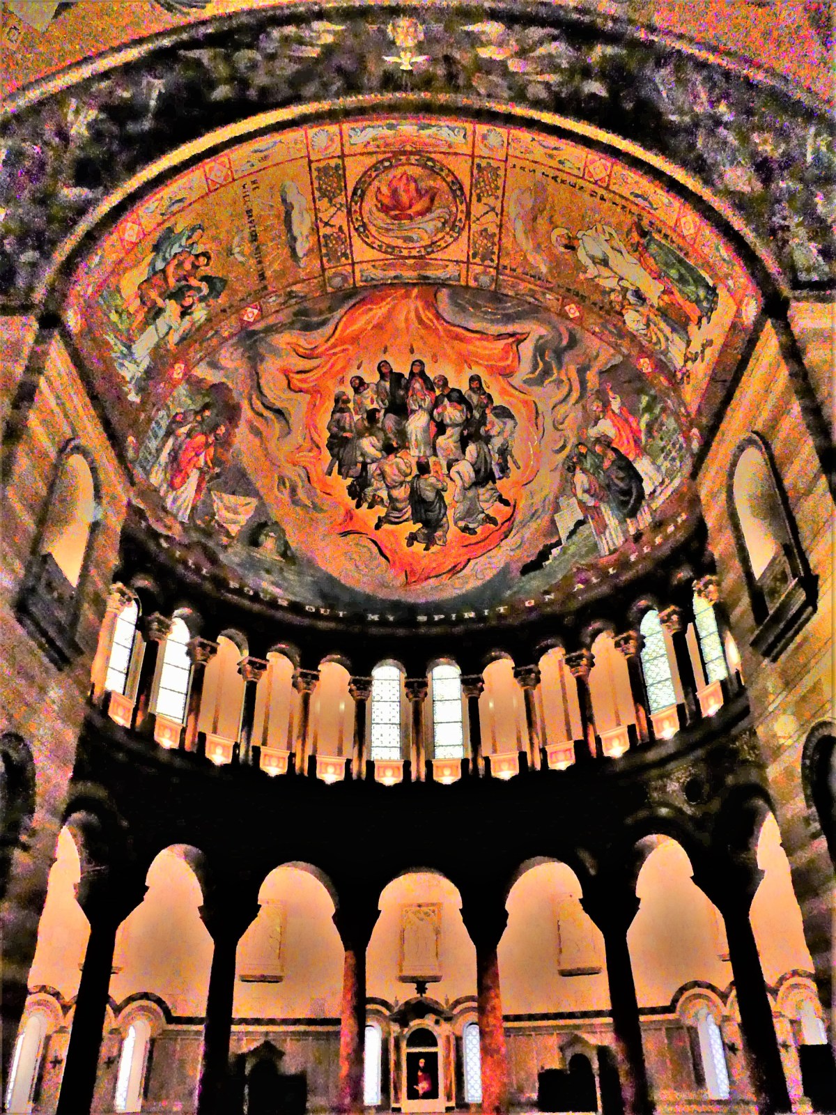 depiction of Pentacost