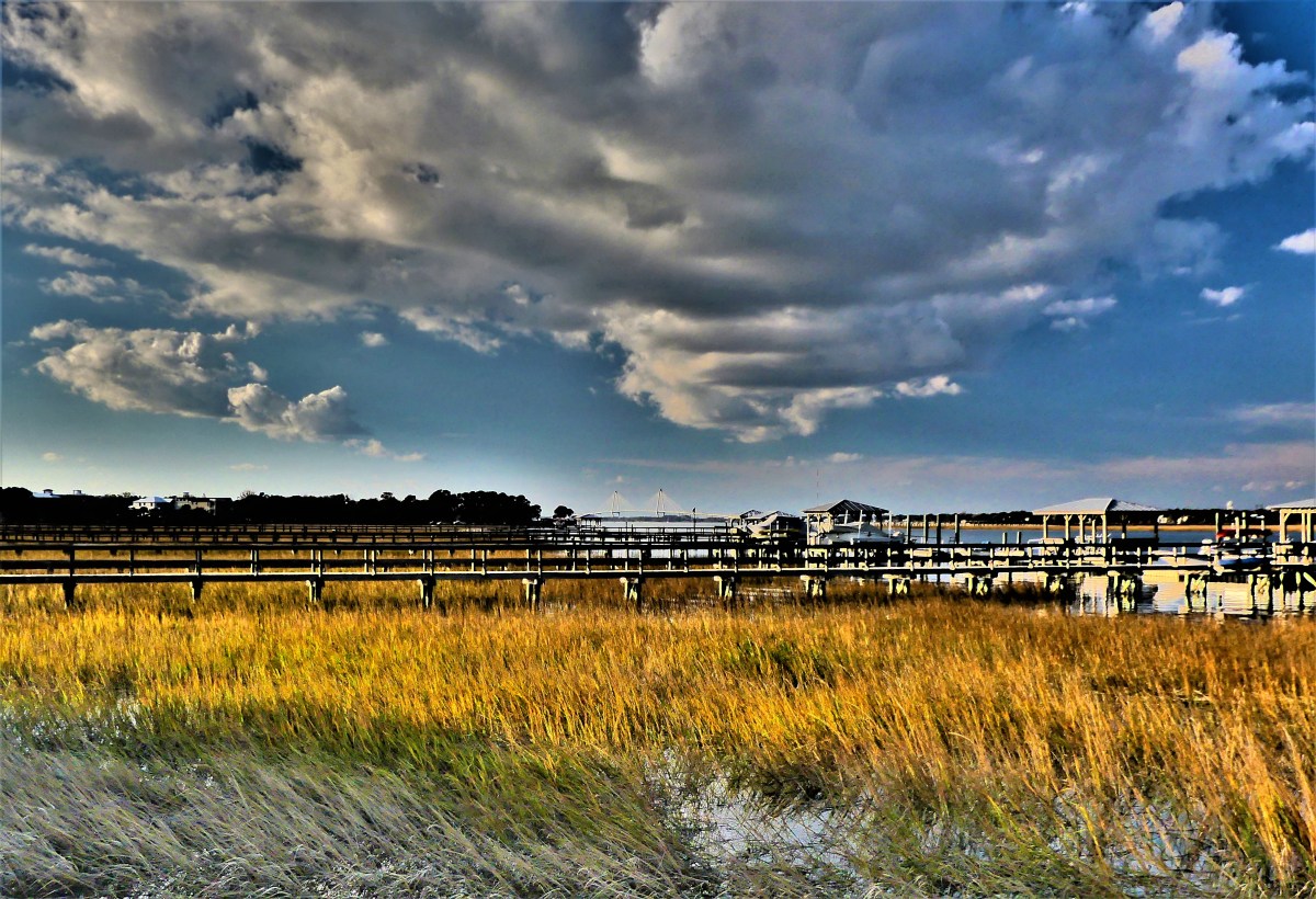 long piers and bridge