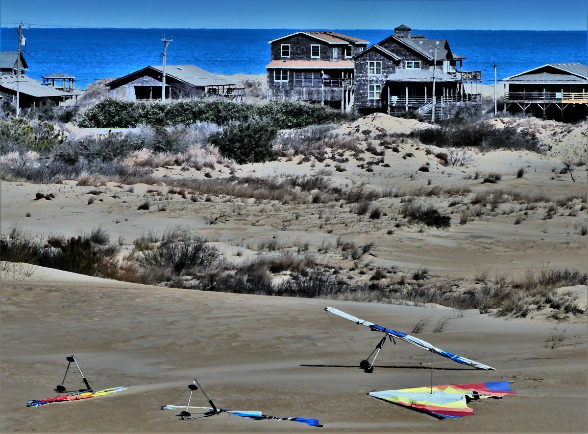 kites on dunes