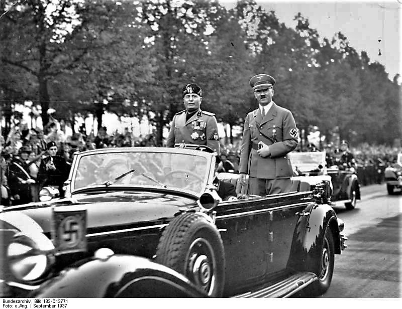 Berlin, Benito Mussolini, Adolf Hitler