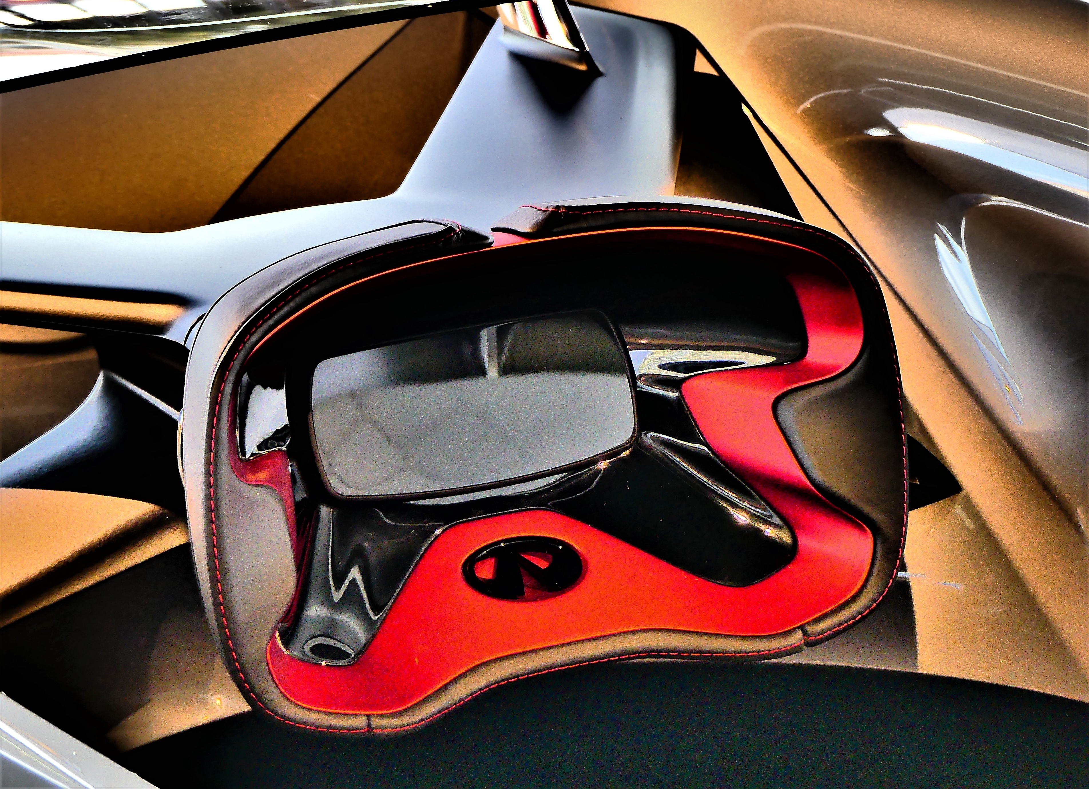 steering wheel detail