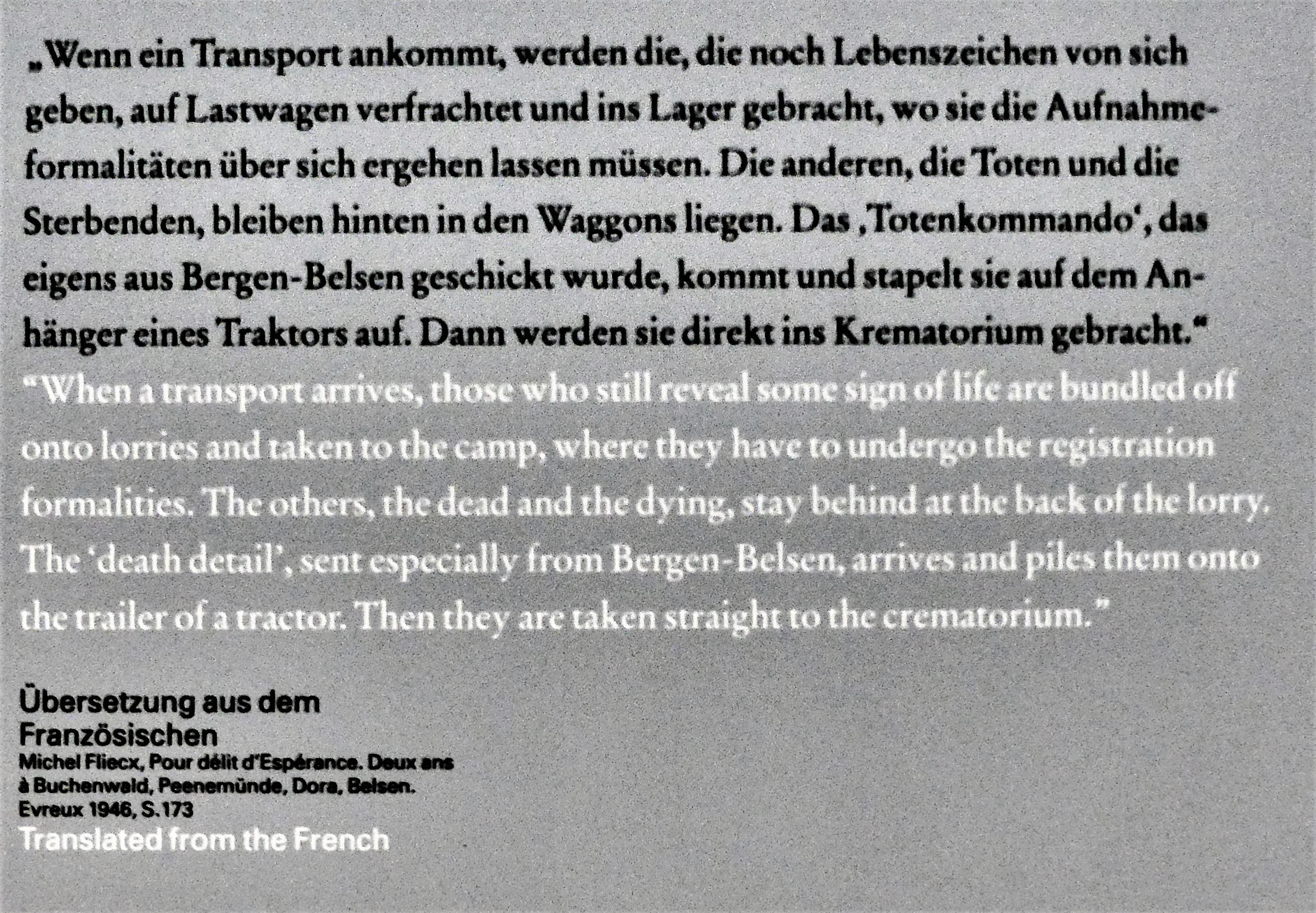 When a transport arrives