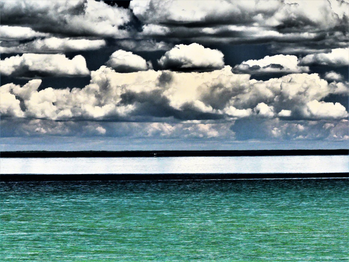 infinite water and sky