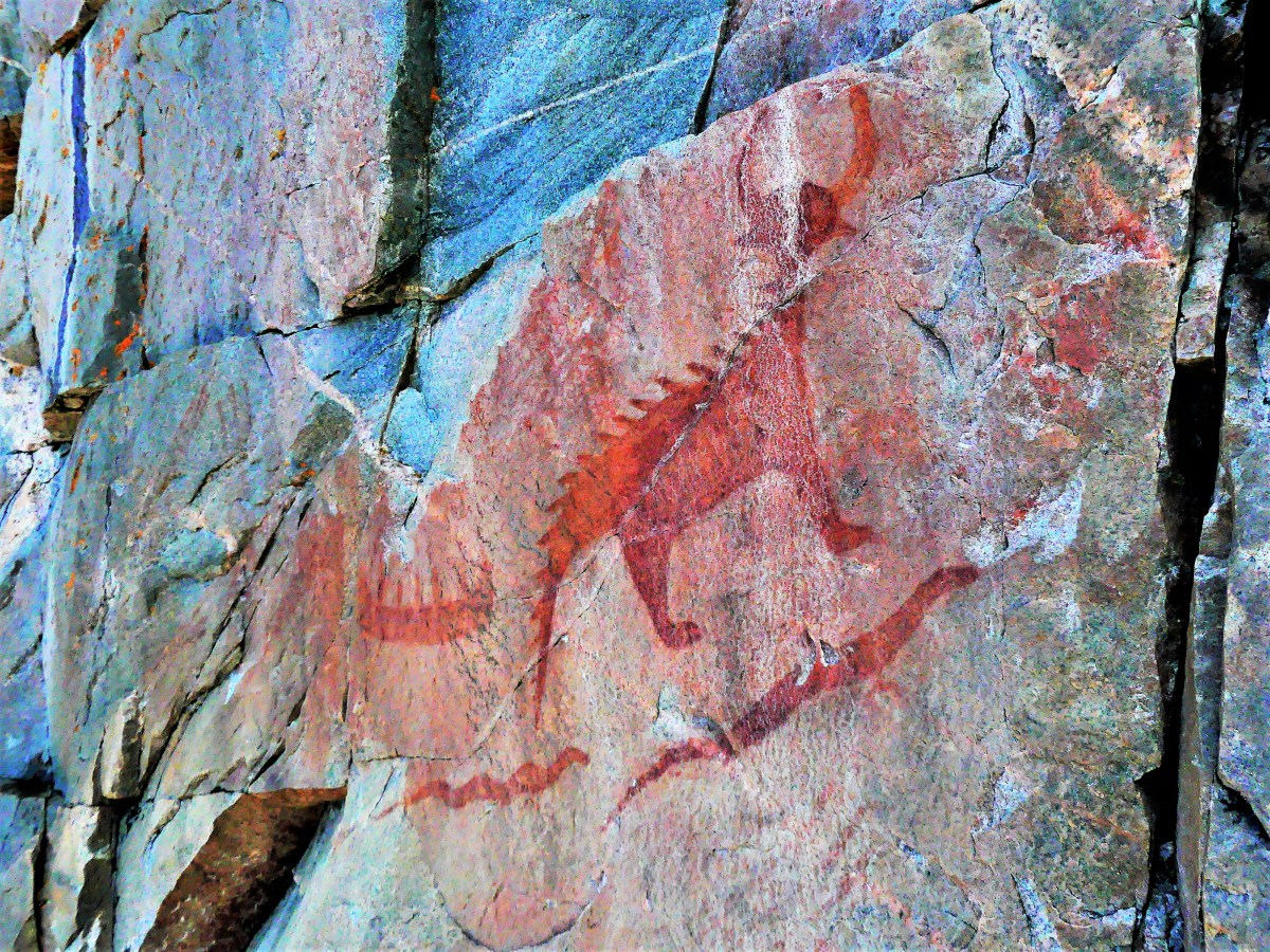 Mishibizhiw Great Lynx, who controlled Lake Superior