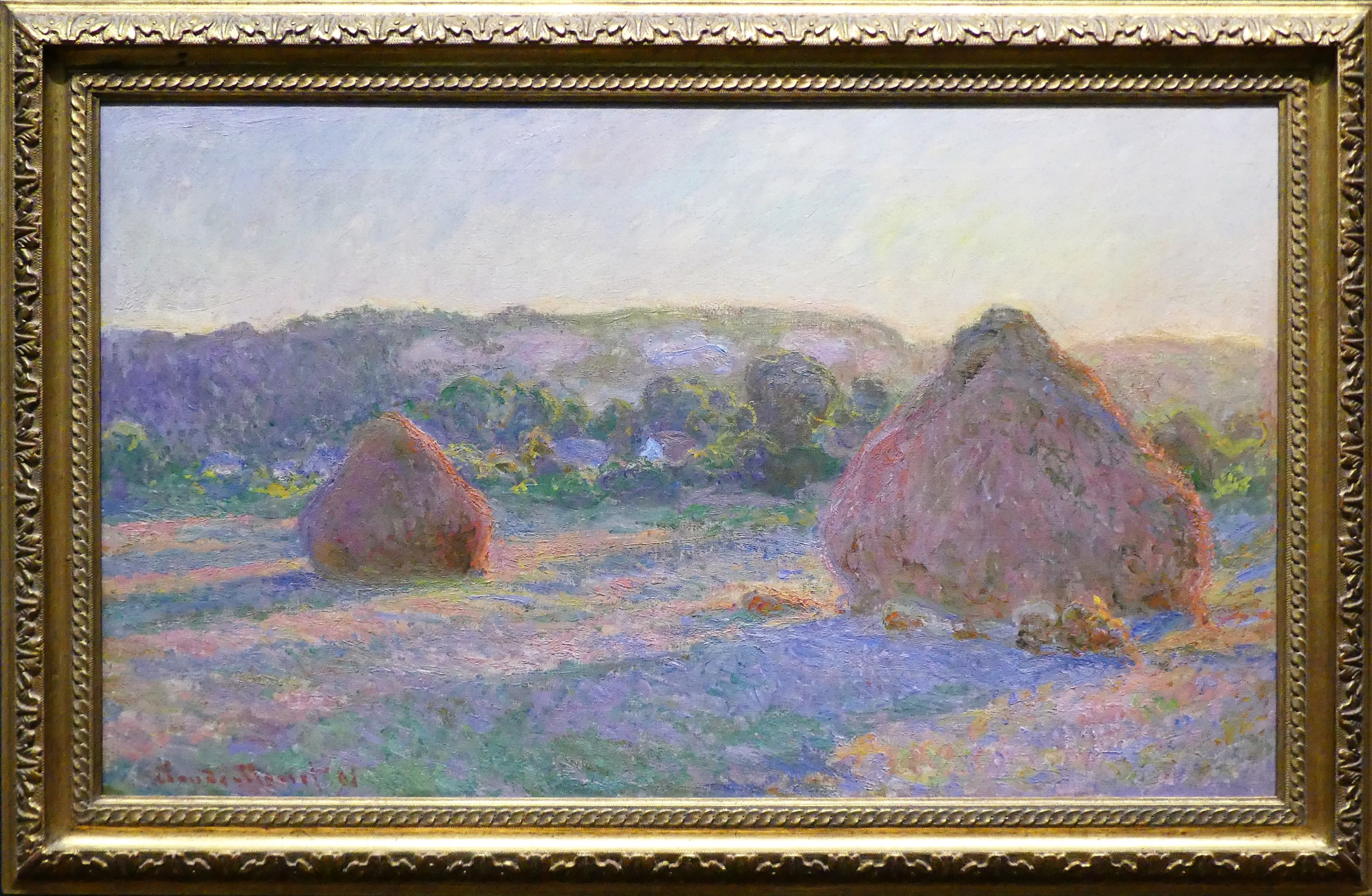Claude Monet's Stacks of Wheat