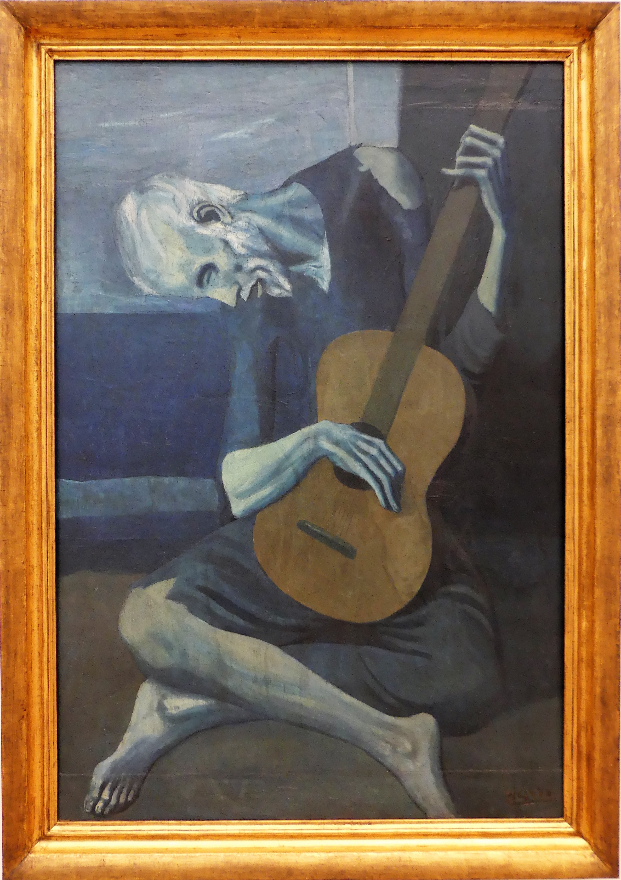 Pablo Picassa's The Old Gitarist