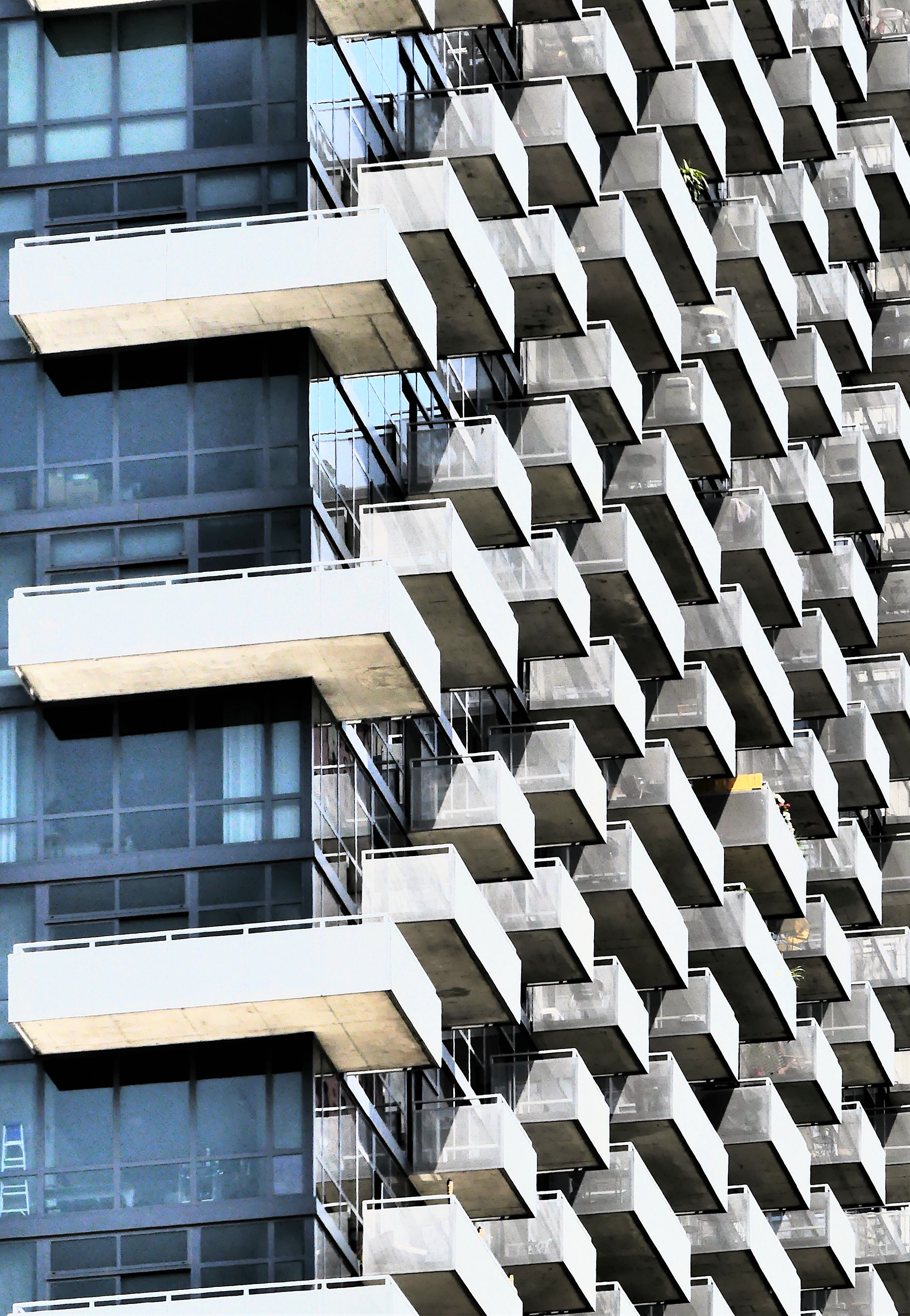 Vasarely balconies