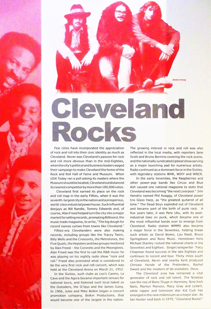 Cleveland Rocks – Streaming thru America