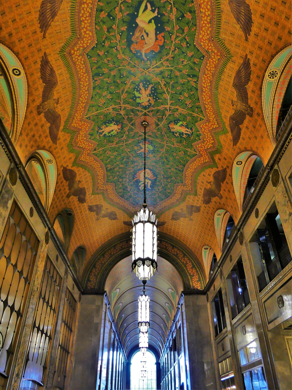 Fisher Building arcade