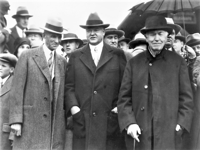 Ford, Hoover, Edison