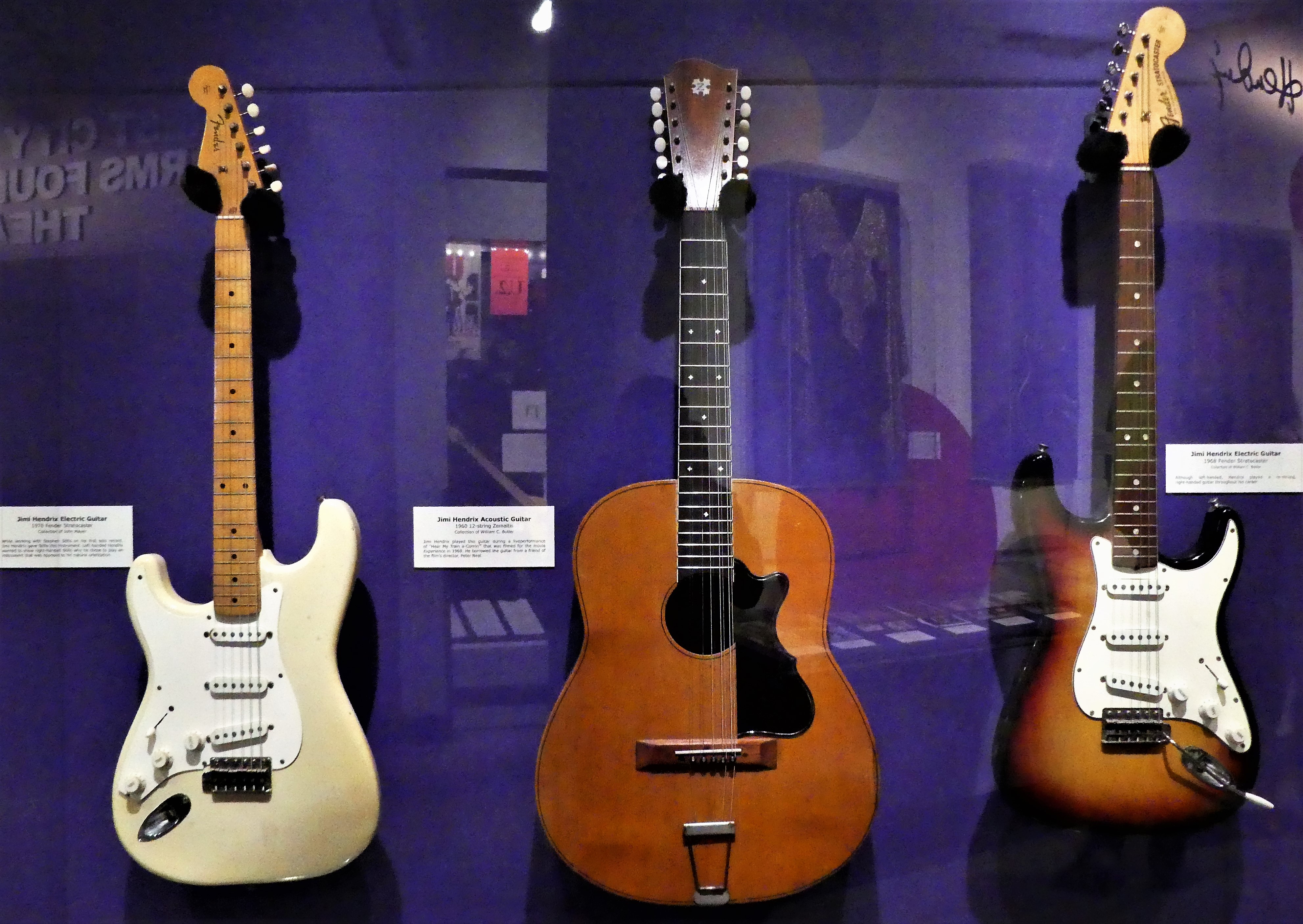 Hendrix guitars