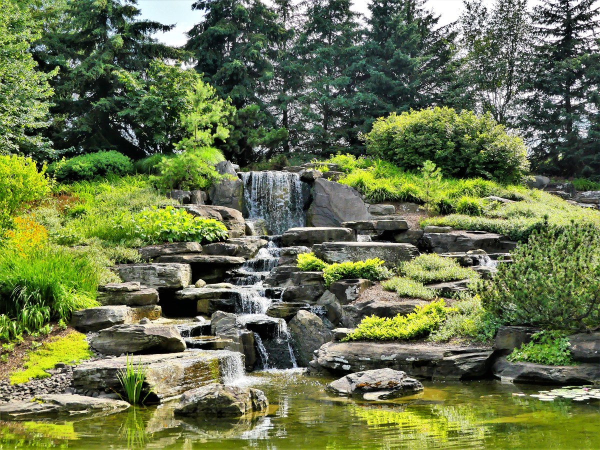 Stone Lake Waterfall