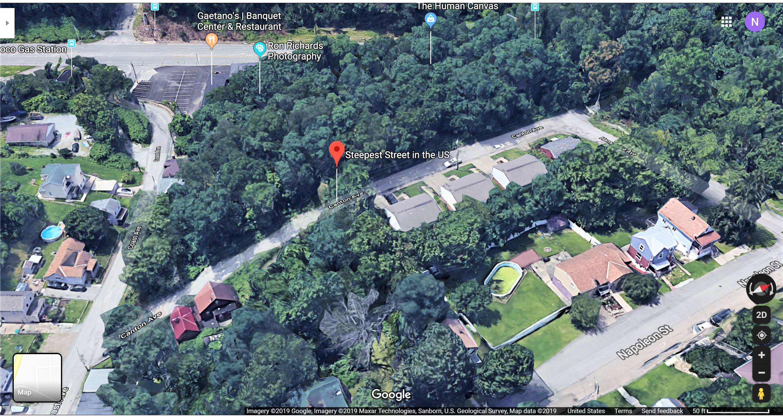 Canton St. Google Maps